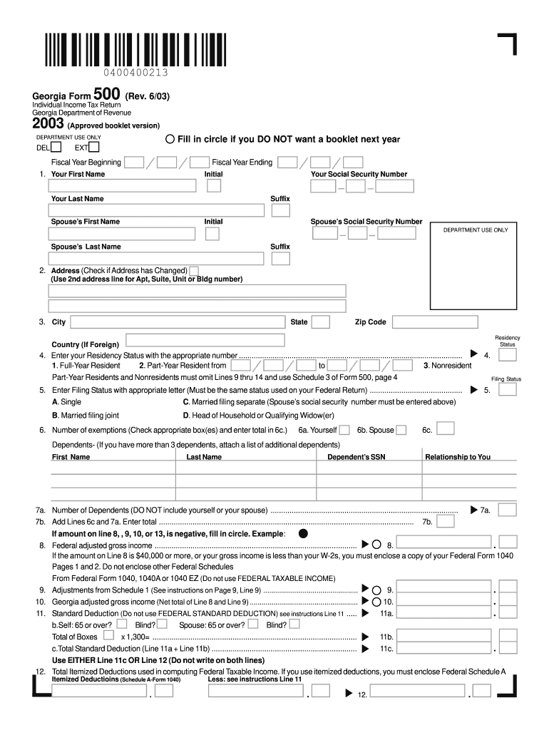 Form 500 Fill Out Sign Online DocHub