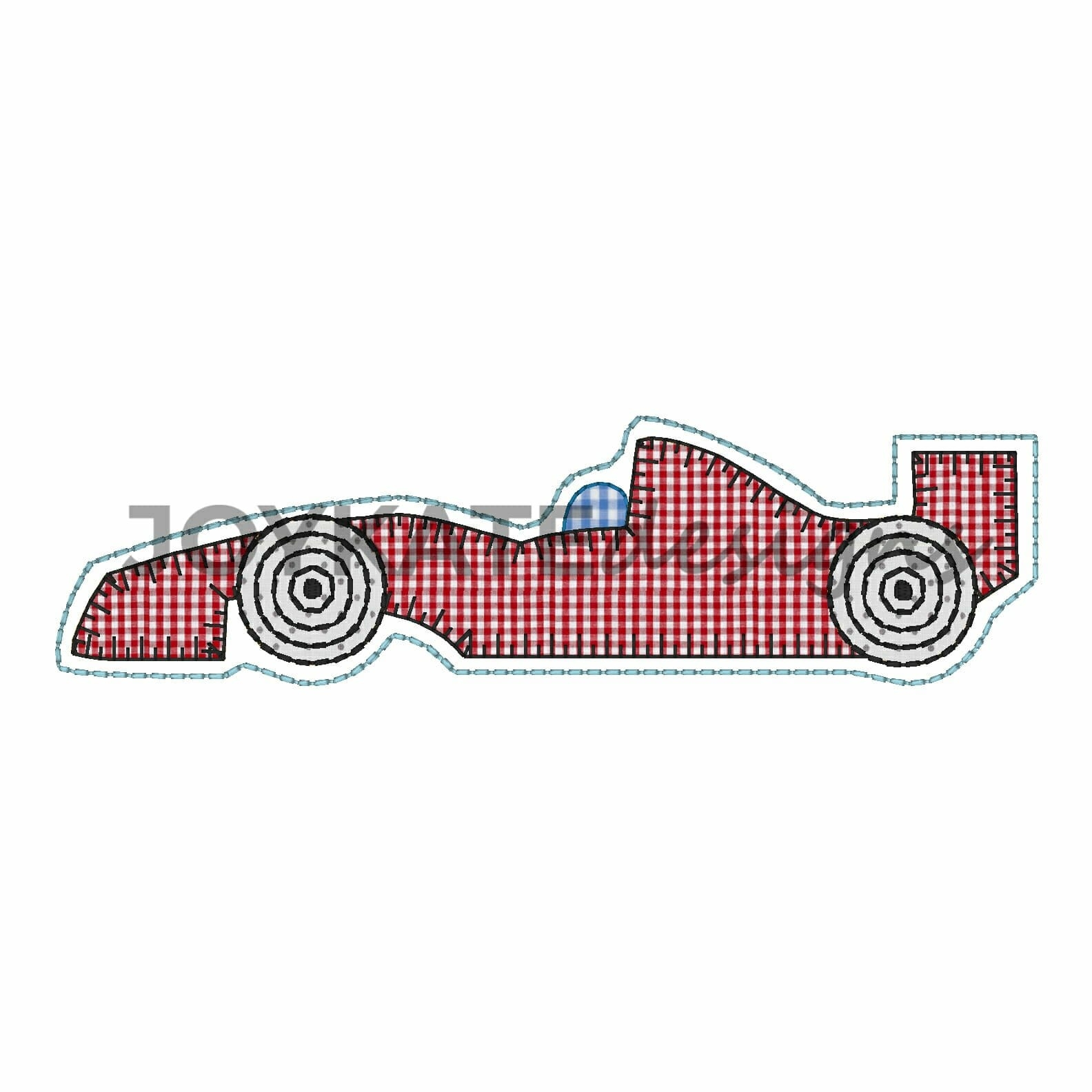 Printable Applique Pattern Car