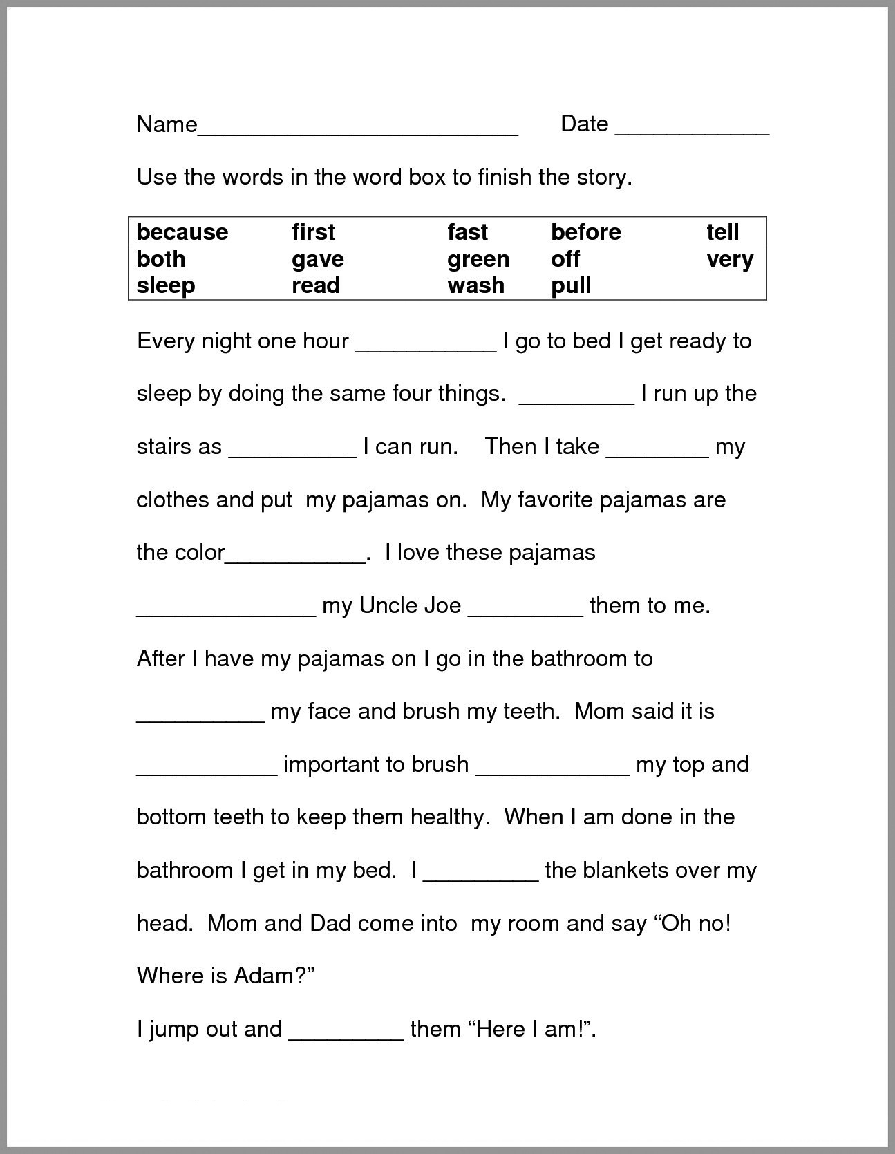 Free 2nd Grade English WorksheetsMaking English Fun Worksheets Worksheets Library