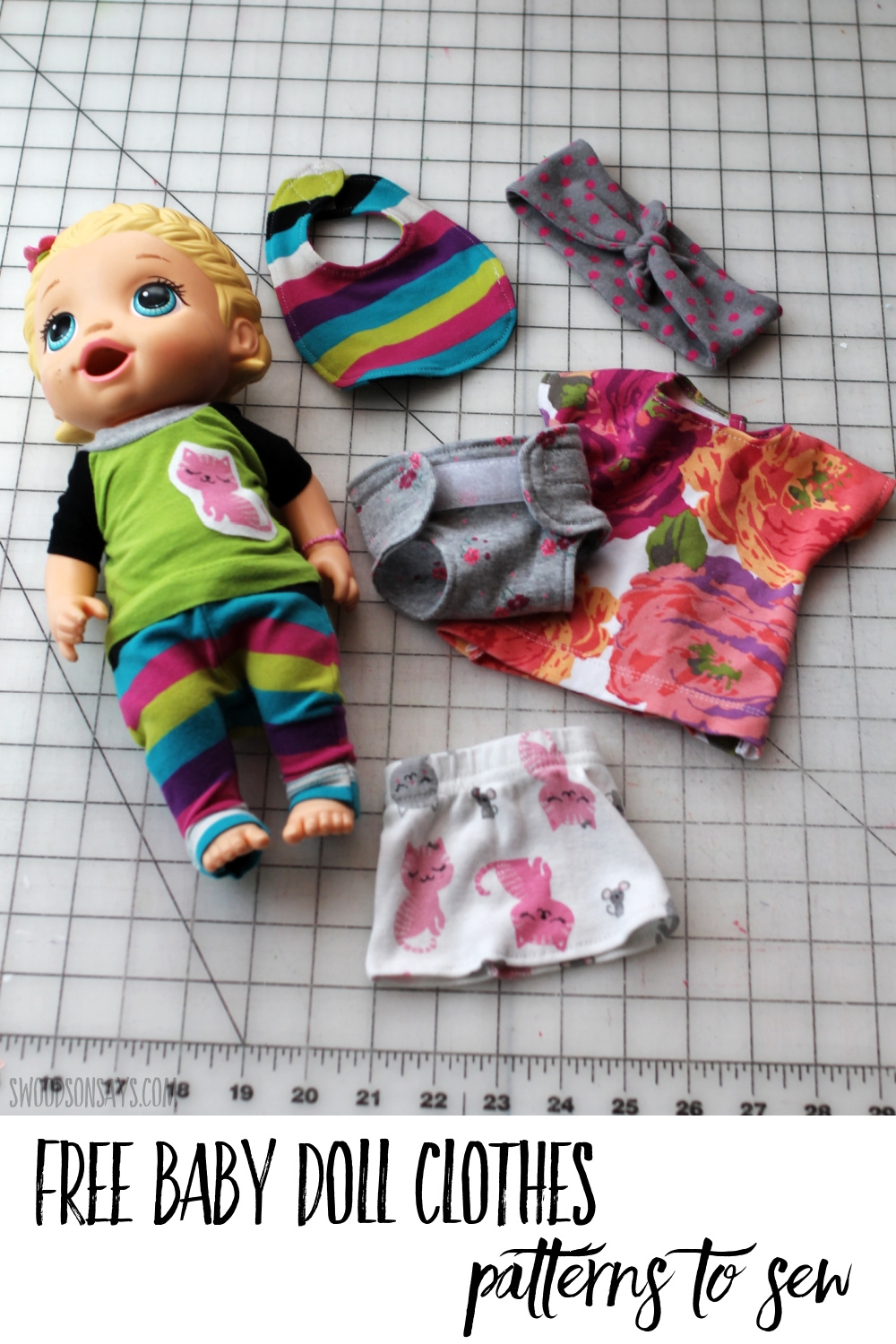 Free Baby Doll Clothes Patterns To Sew Swoodson Says