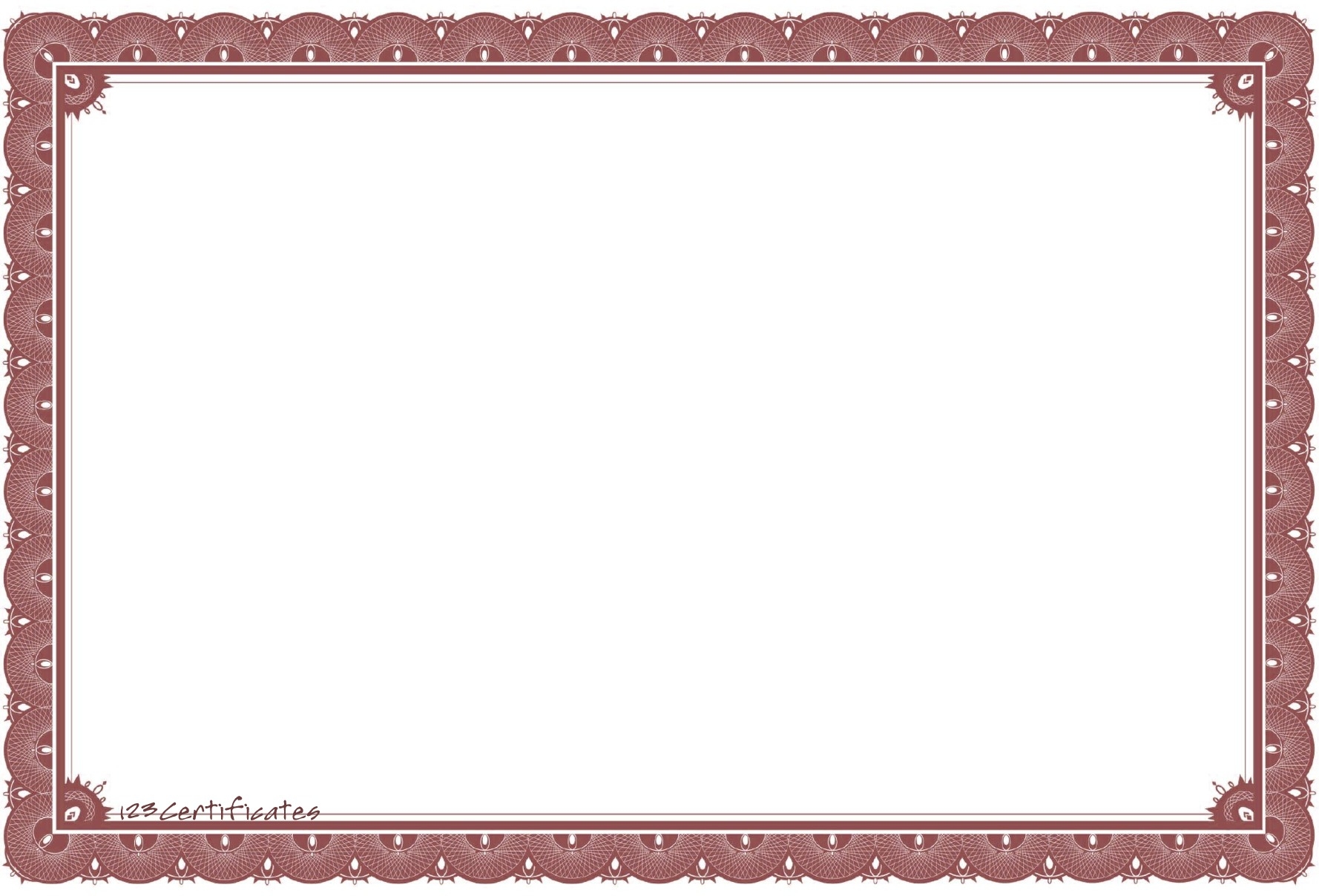 Free Certificate Borders To Download