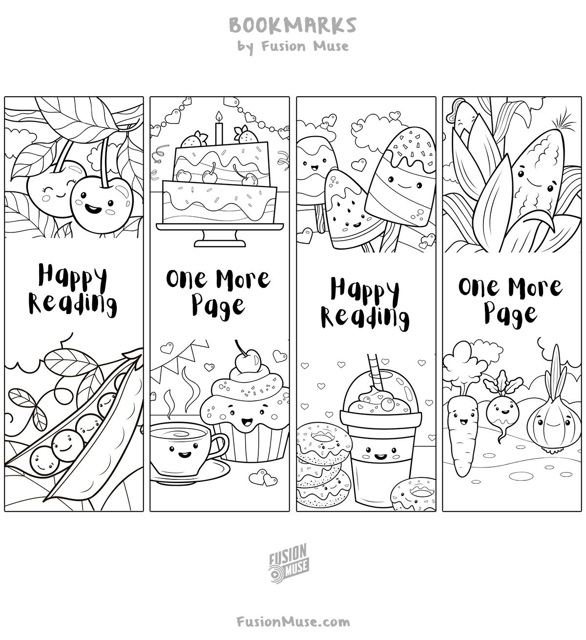 Free Printable Bookmarks To Color