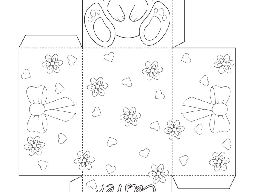 Free Easter Egg Basket Templates To Print And Make MadeForMums