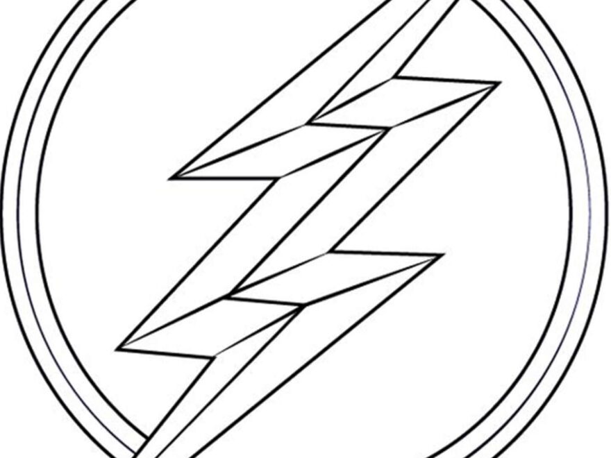 Free Easy To Print Flash Coloring Pages
