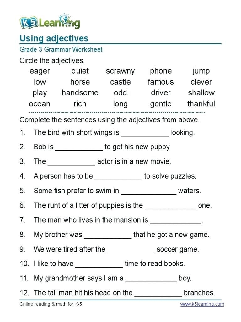 Free Fourth Grade Grammar Worksheet Download Free Fourth Grade Grammar Worksheet Png Images Free Worksheets On Clipart Library