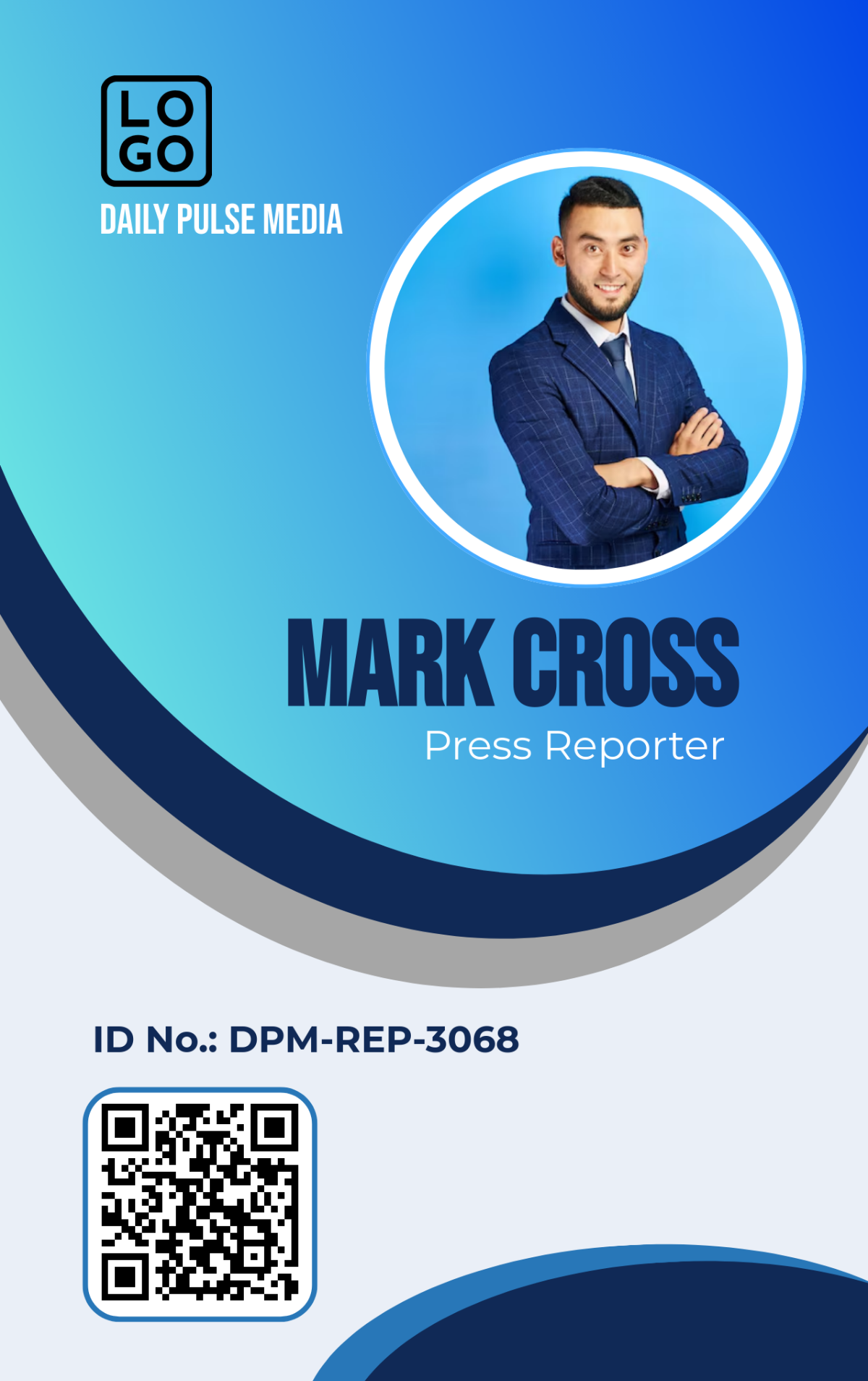 Free Printable Press Pass Template
