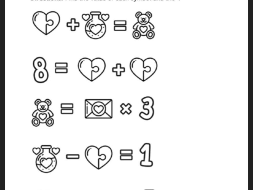 Free Math Puzzles Mashup Math Worksheets Library