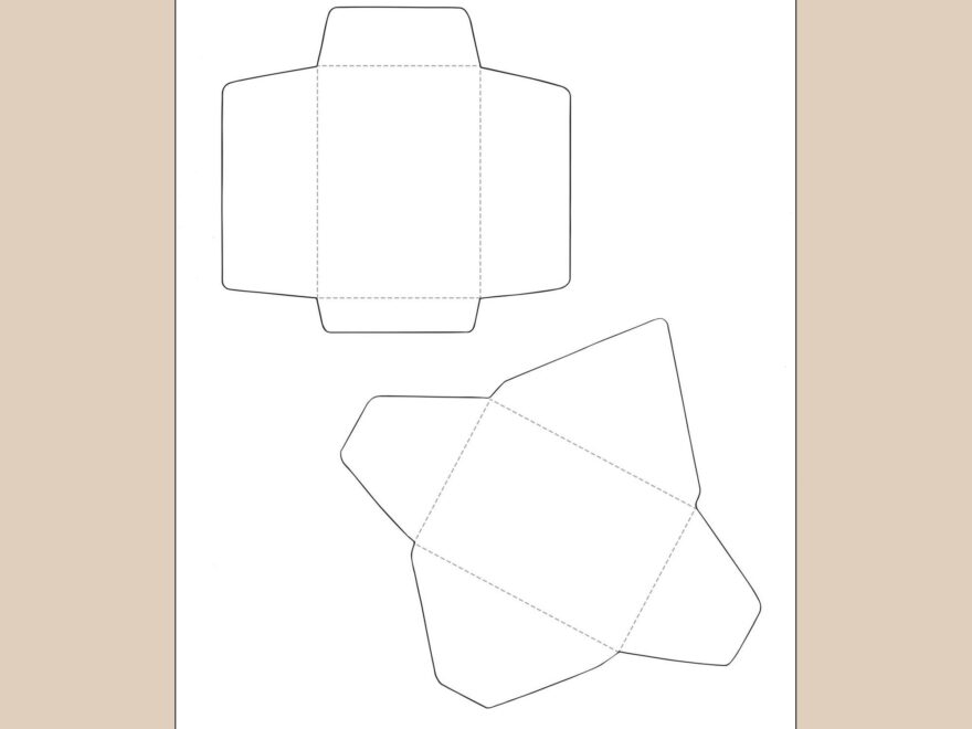 Free Mini Envelope Template Printable Sarica Studio