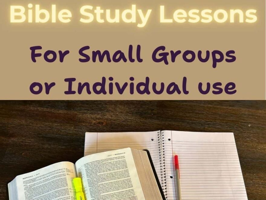 FREE Printable Bible Study Lessons For Small Groups Anchored And Assured