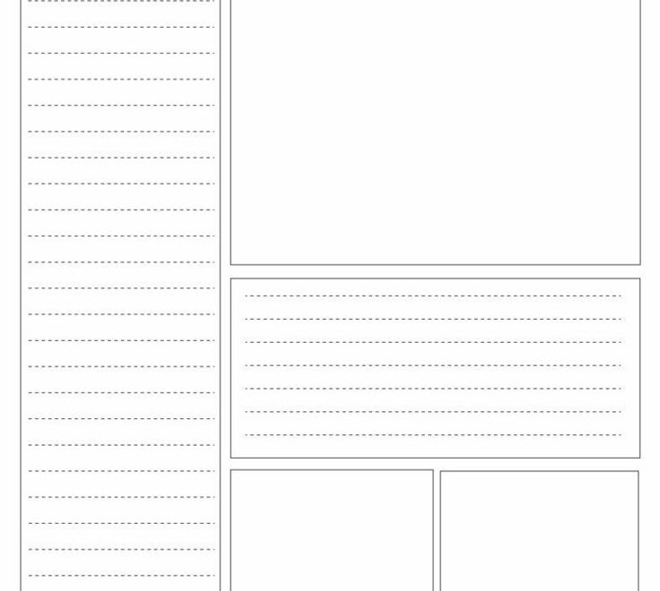 Free Printable Blank Newspaper Templates PDF Included