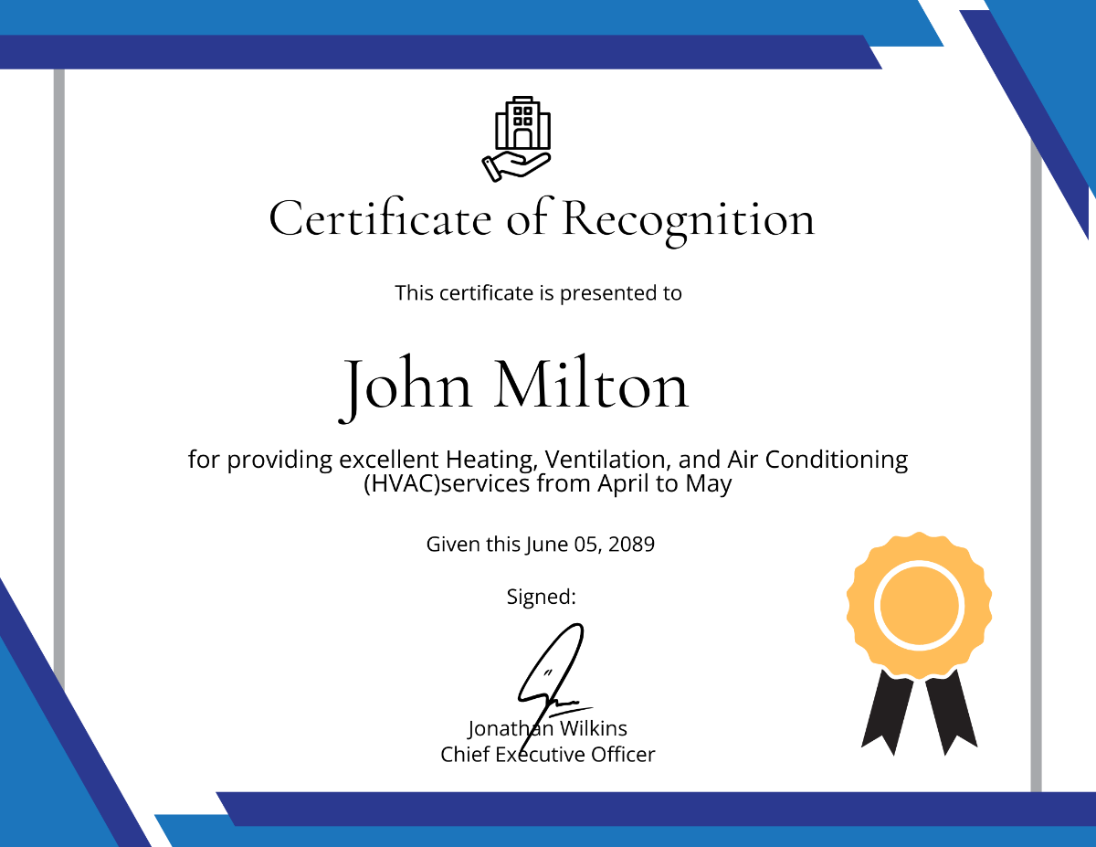 Free Printable Maintenance Trainining Certificates