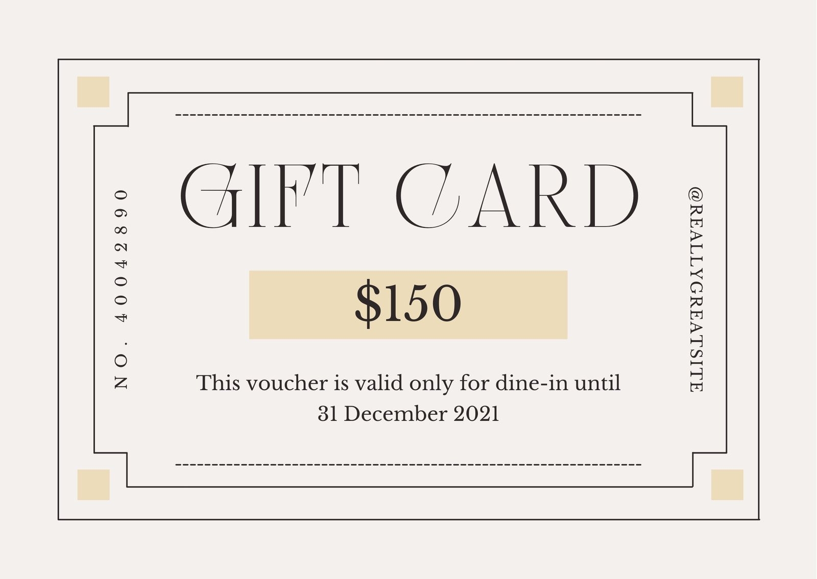Free Printable Custom Restaurant Gift Certificate Templates Canva Worksheets Library