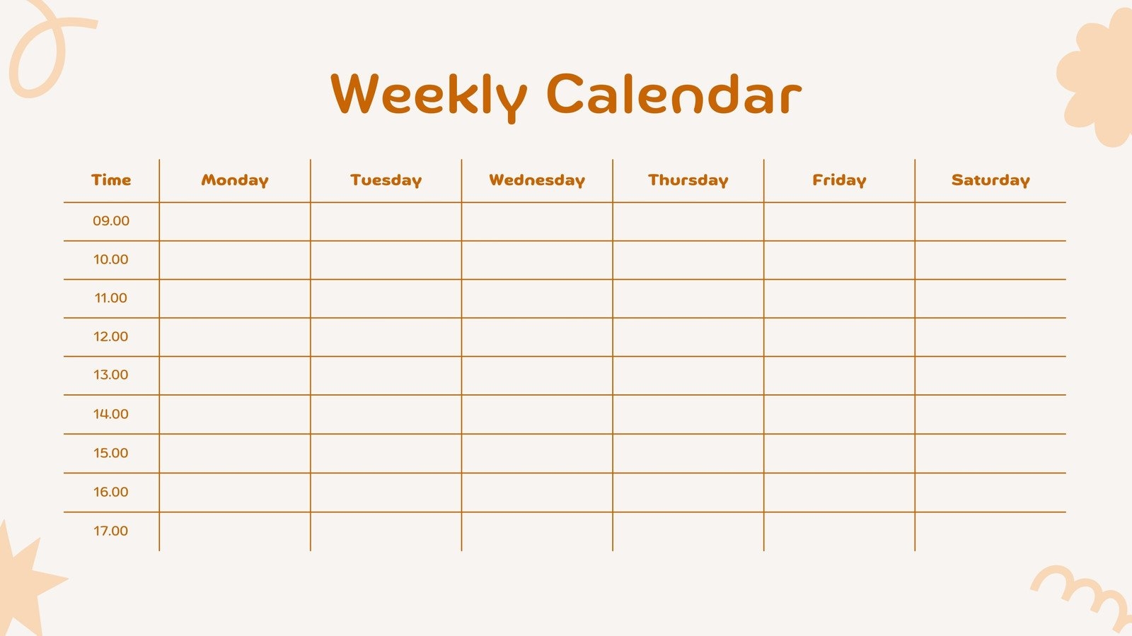 Free Printable Customizable Weekly Calendar Templates Canva