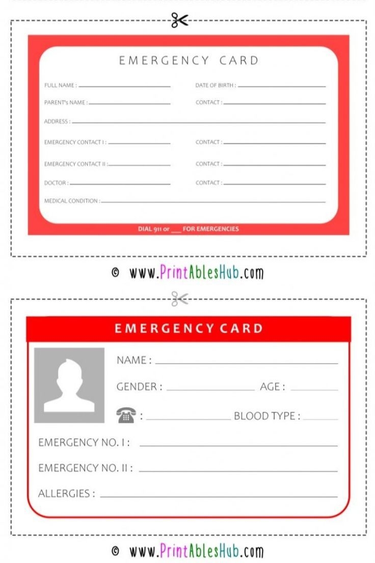 Free Printable Childrens Id For Their Wallets