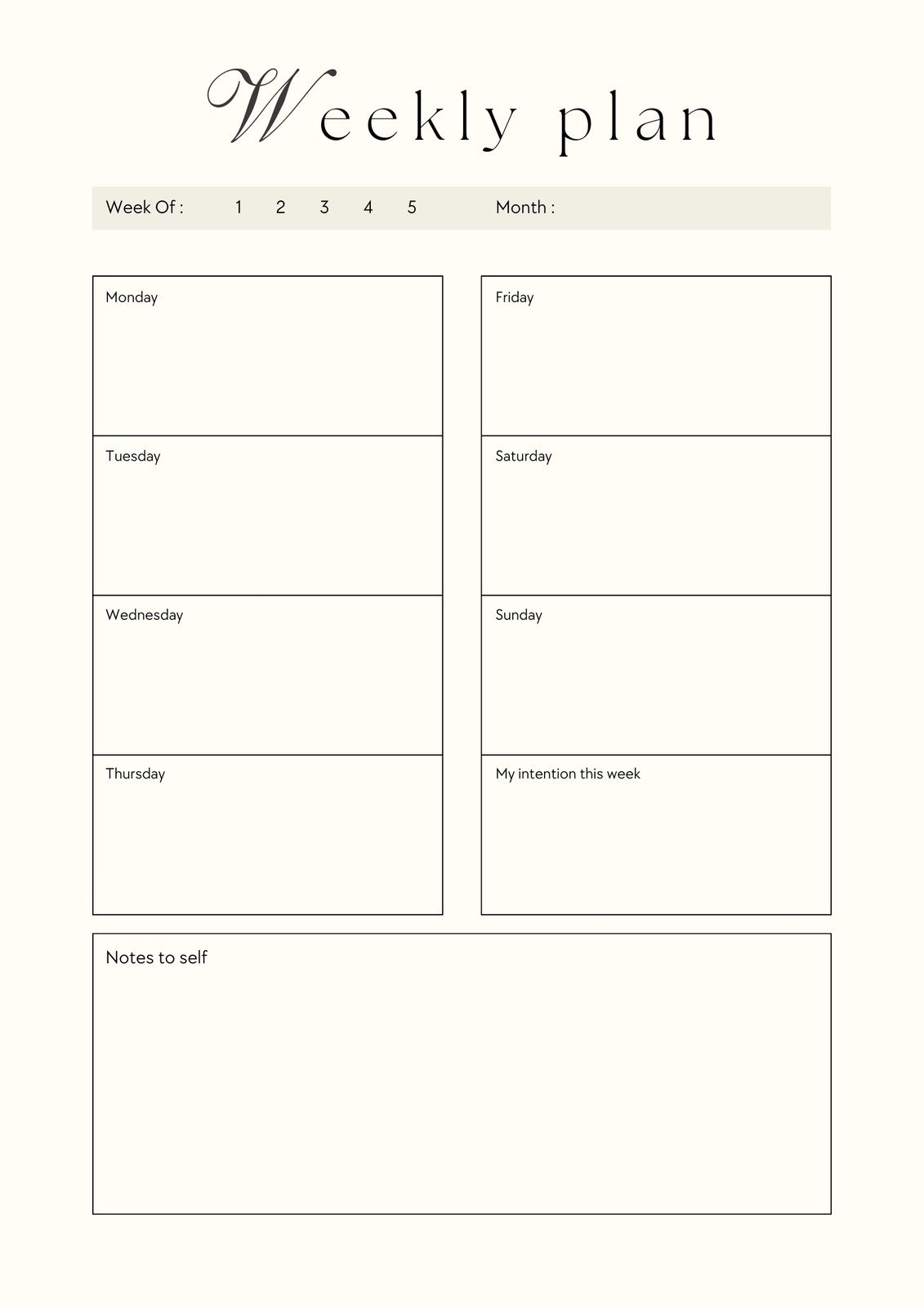 Free Printable Kindergarten Lesson Plan Templates Canva