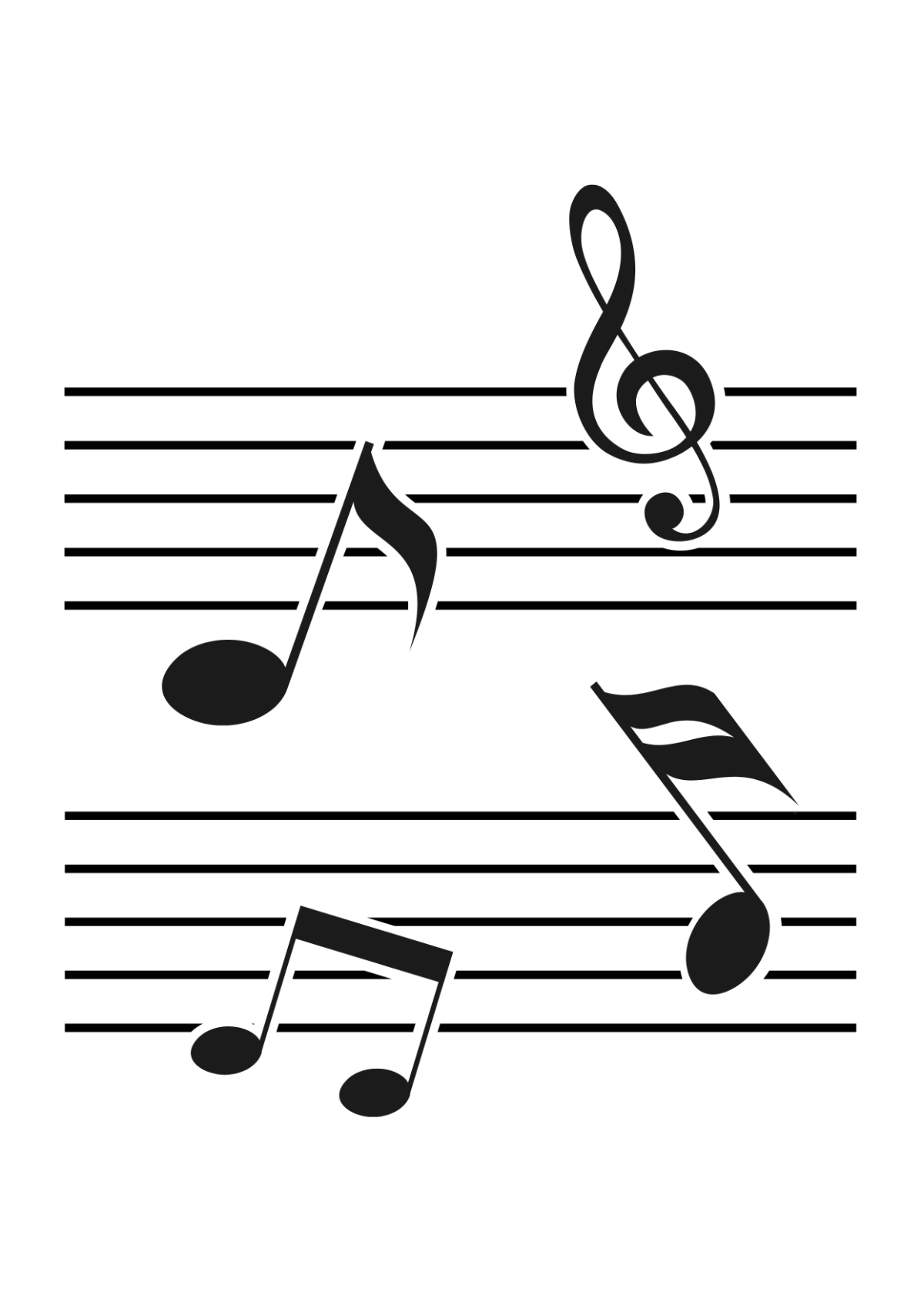 Free Printable Music Note Template To Edit Online