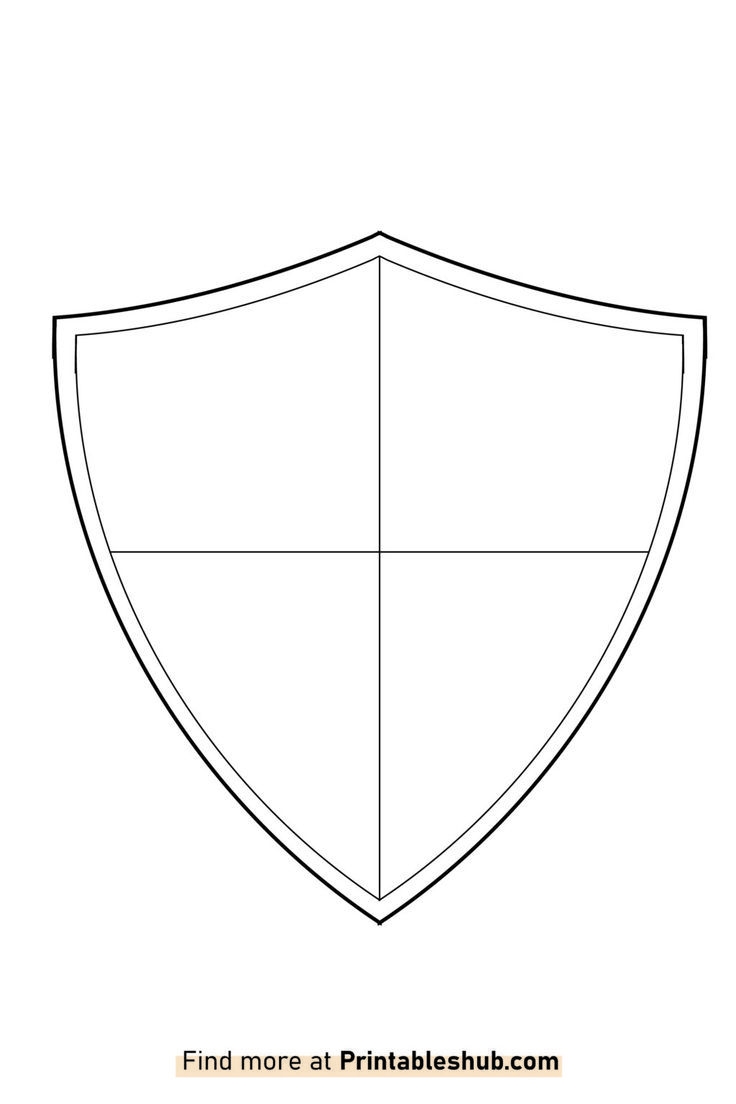 Free Printable Family Crest Template