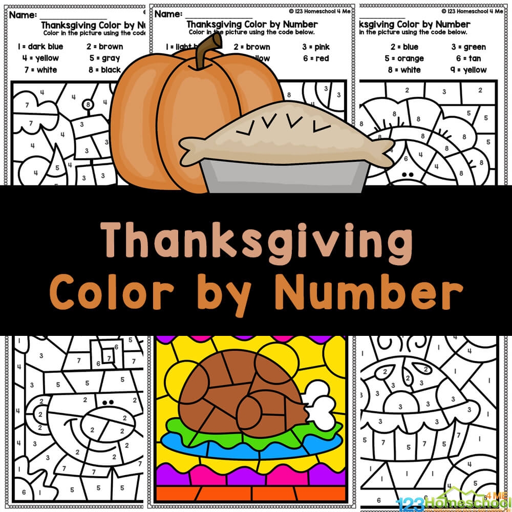 Free Printable Thanksgiving Worksheets For 4th Grade
