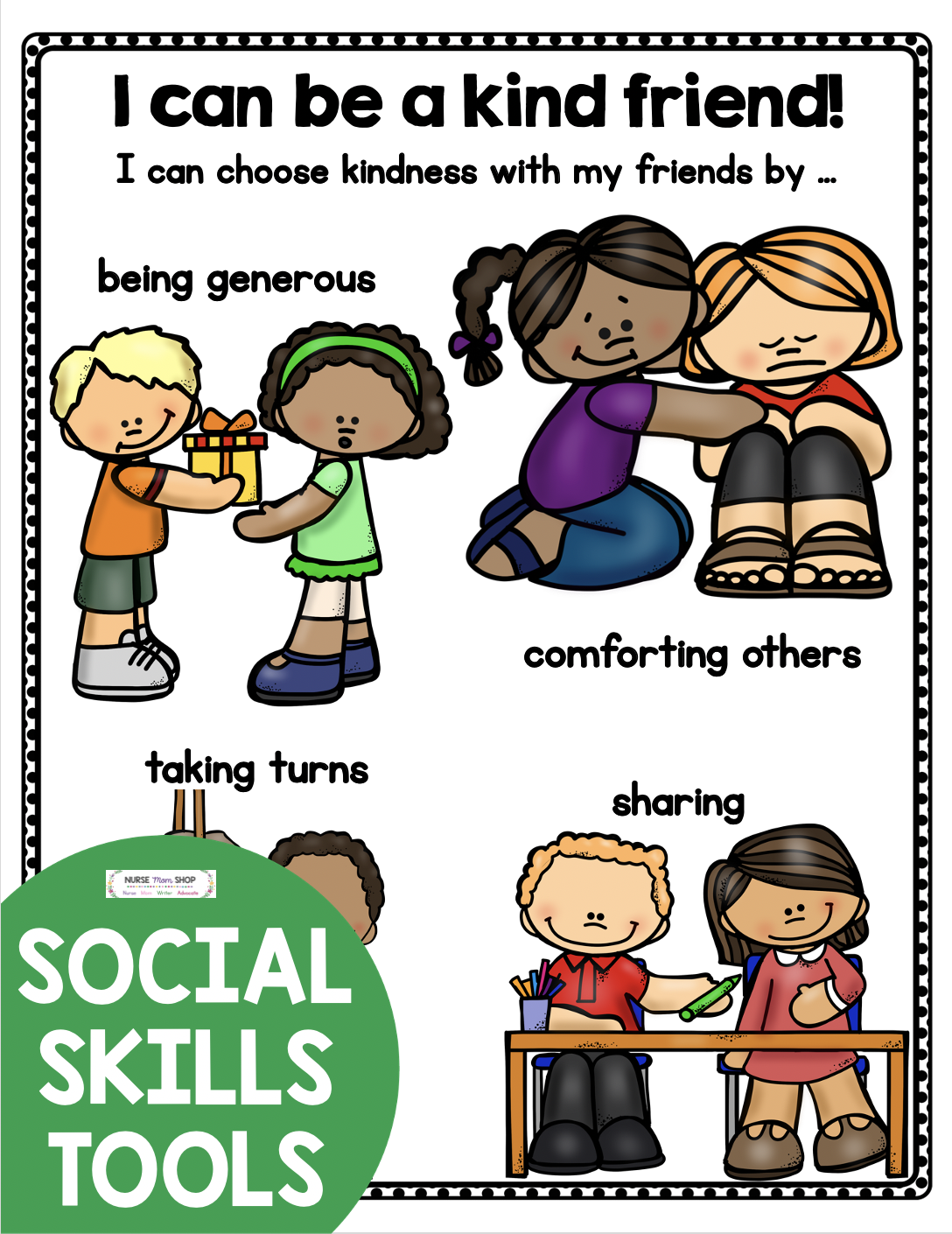 FREE Social Skills Printables Preschool Social Skills Social Worksheets Library