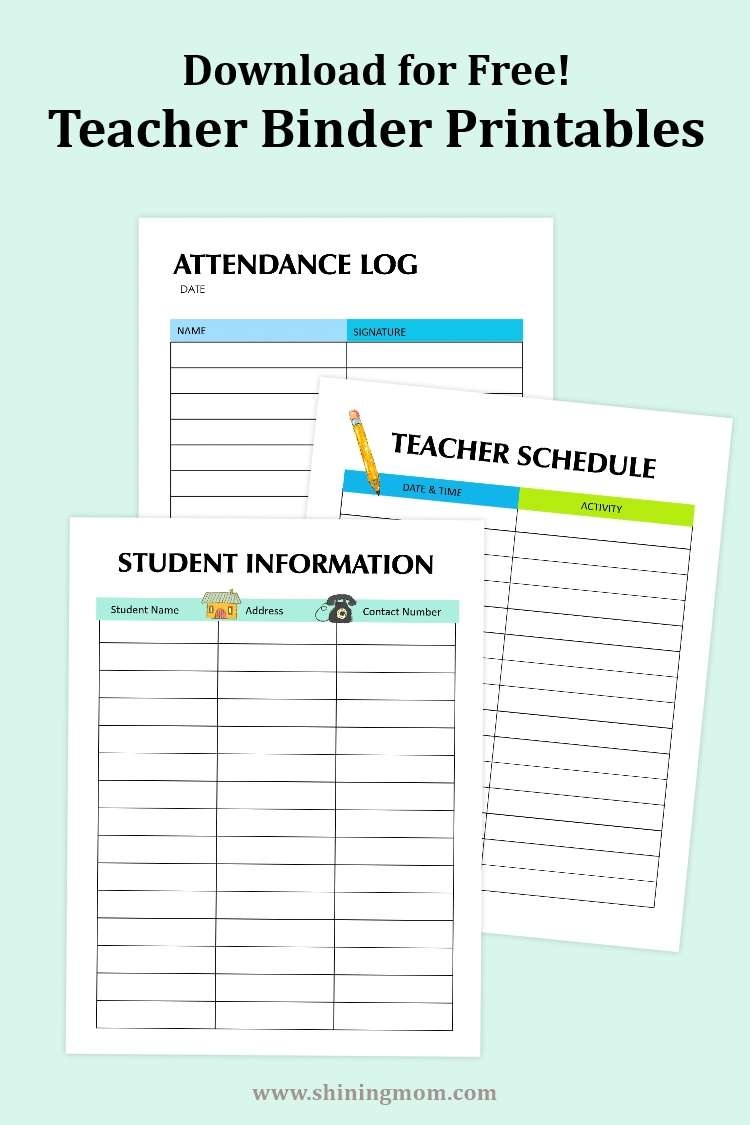 Free Printable Templates For Teachers