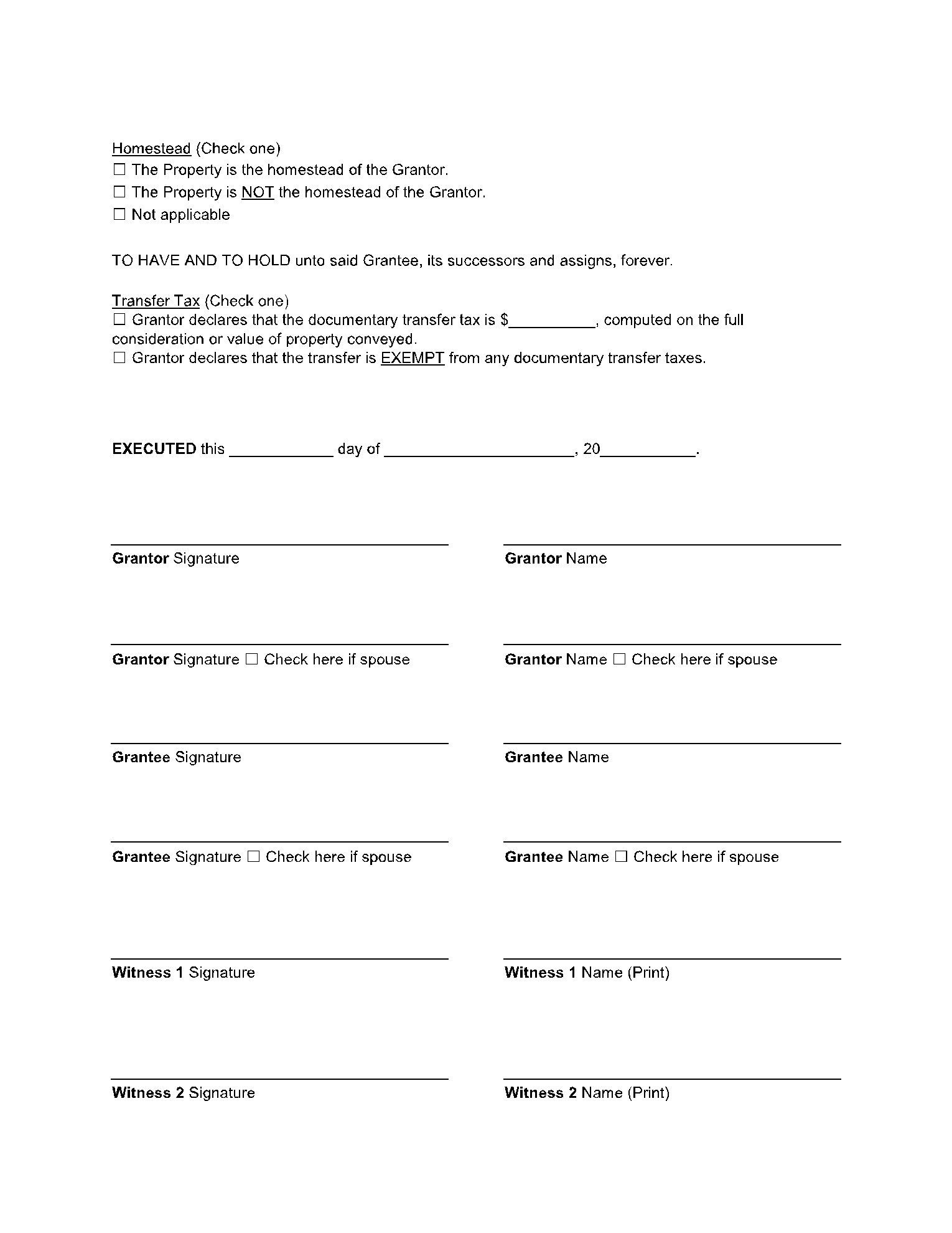 Free Washington Quit Claim Deed Form 2021 CocoSign
