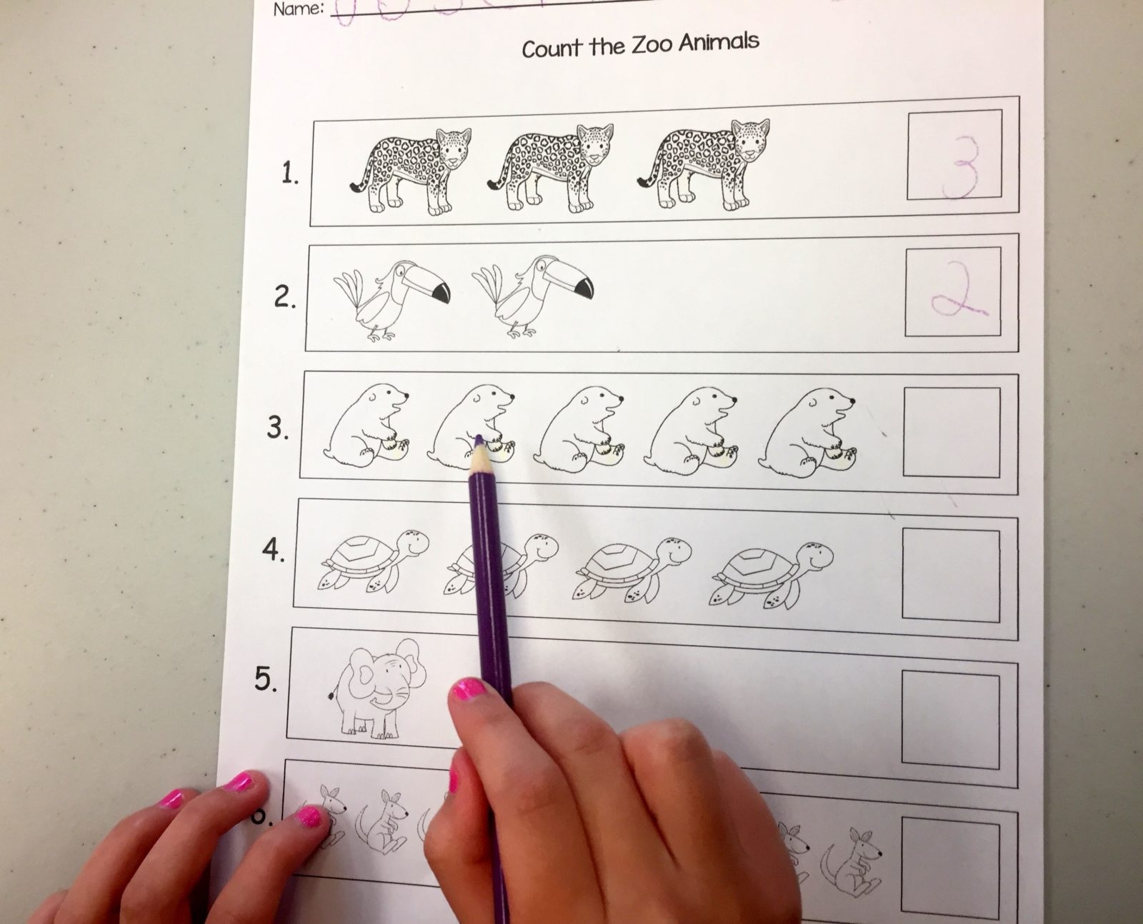 Free Zoo Themed Worksheets The Autism Helper