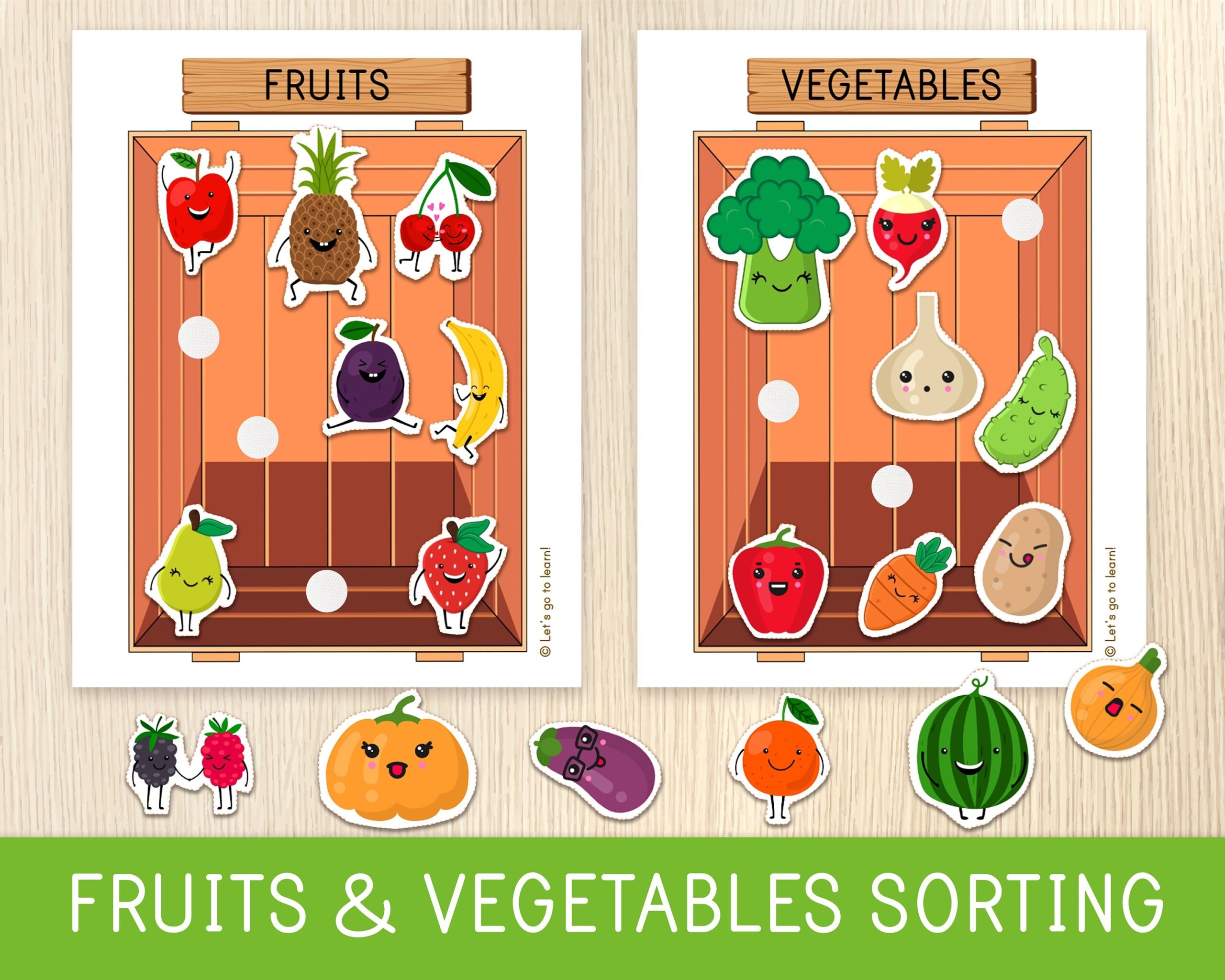Fruit Or Vegetables Worksheet Printables