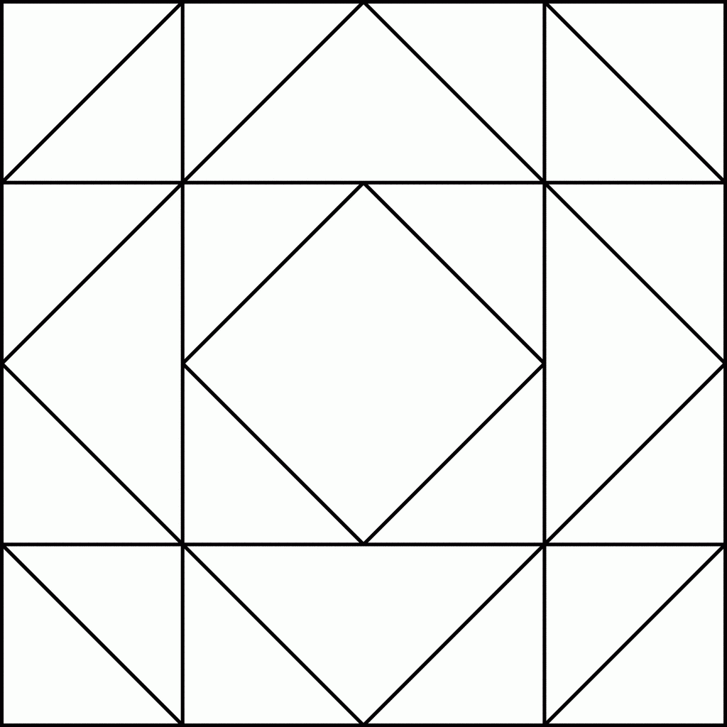 Geometric Block Pattern 28 ClipArt ETC