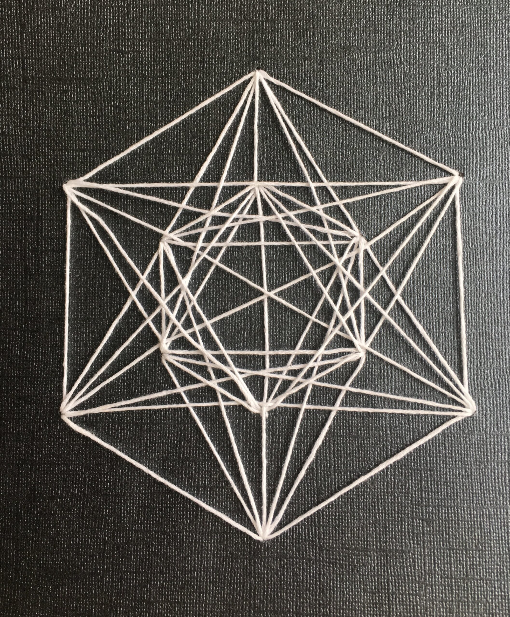 Printable Geometric String Art Patterns