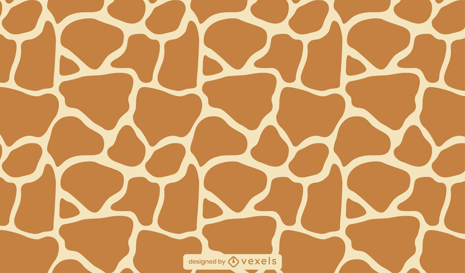 Giraffe Animal Print Pattern Vector Download