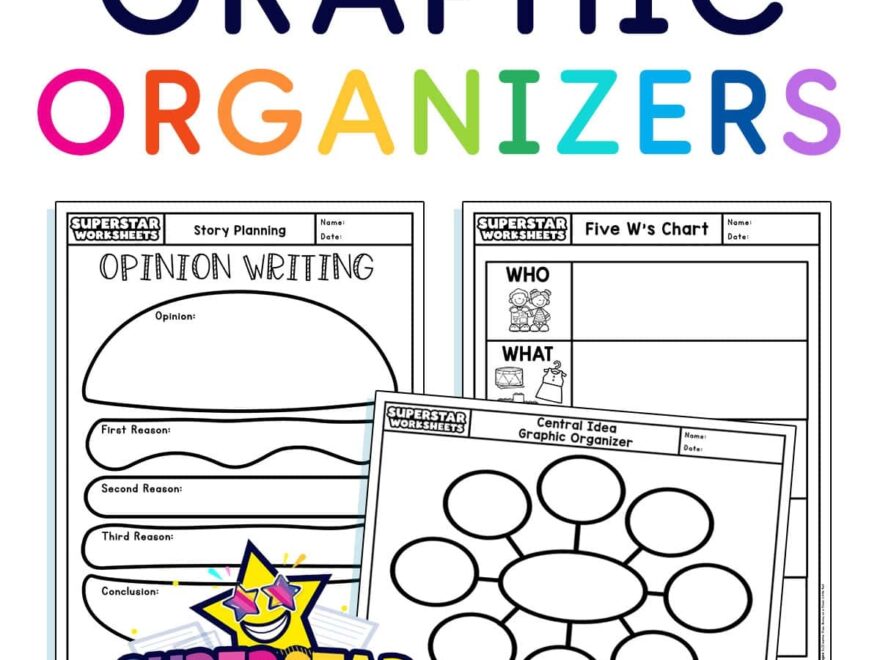 Graphic Organizers Free Printables Superstar Worksheets