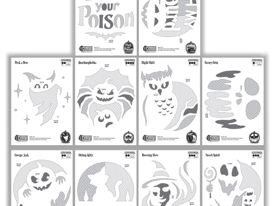 Halloween Pumpkin Carving Kit 15 Pieces By Pumpkin Masters Walmart