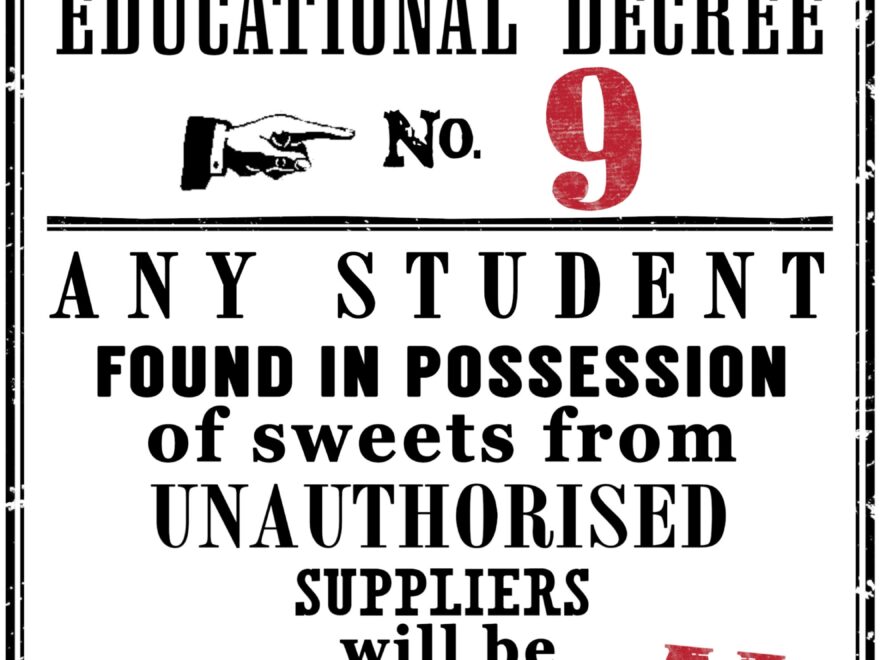 Harry Potter Educational Decrees free Printables Paper Trail Design