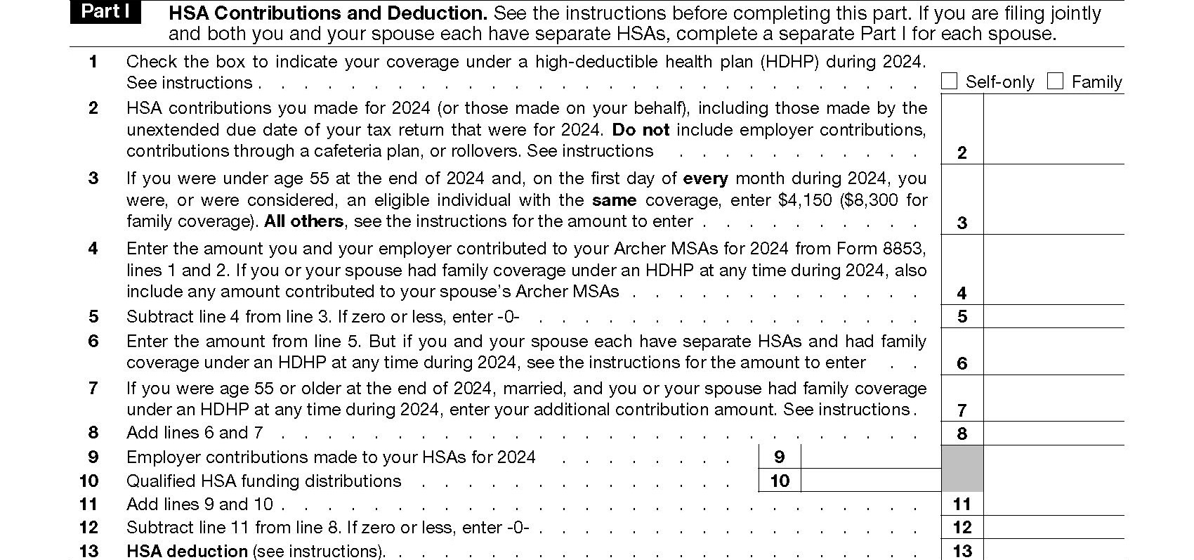 How To Complete IRS Form 8889