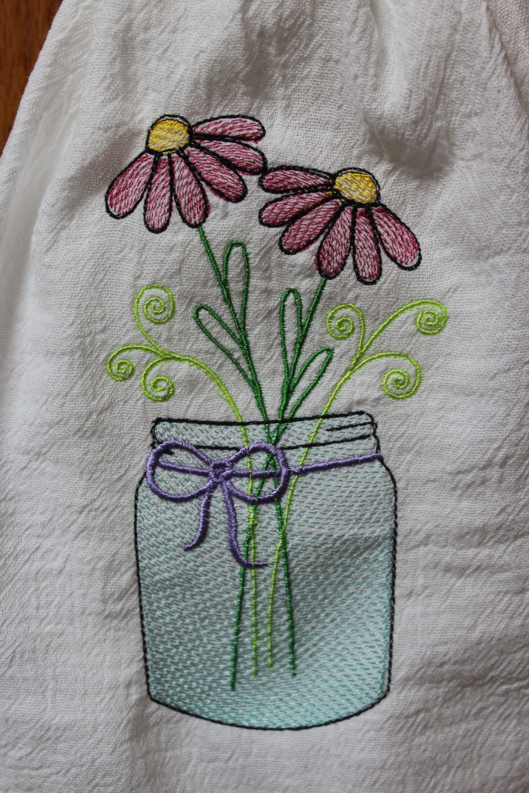 How To Embroider Tea Towels Quick Easy And Fun DIY Embroidery Ideas Designs By JuJu Embroidery Blog 
