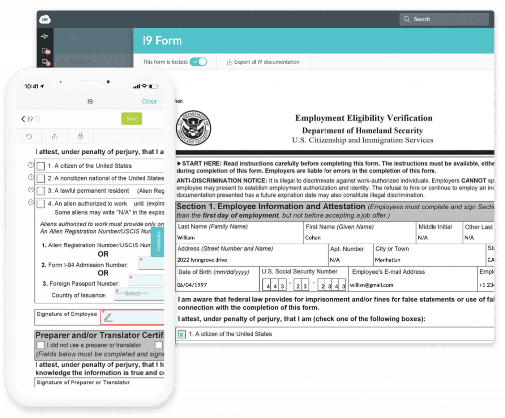 Printable Form 1-9 & W 9 Mn