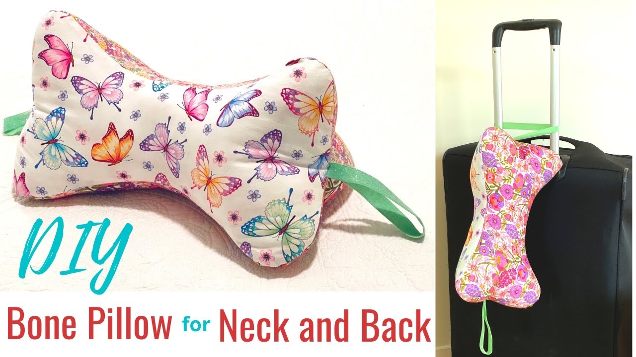 How To Make A Bone Pillow Easy Diy Gift YouTube