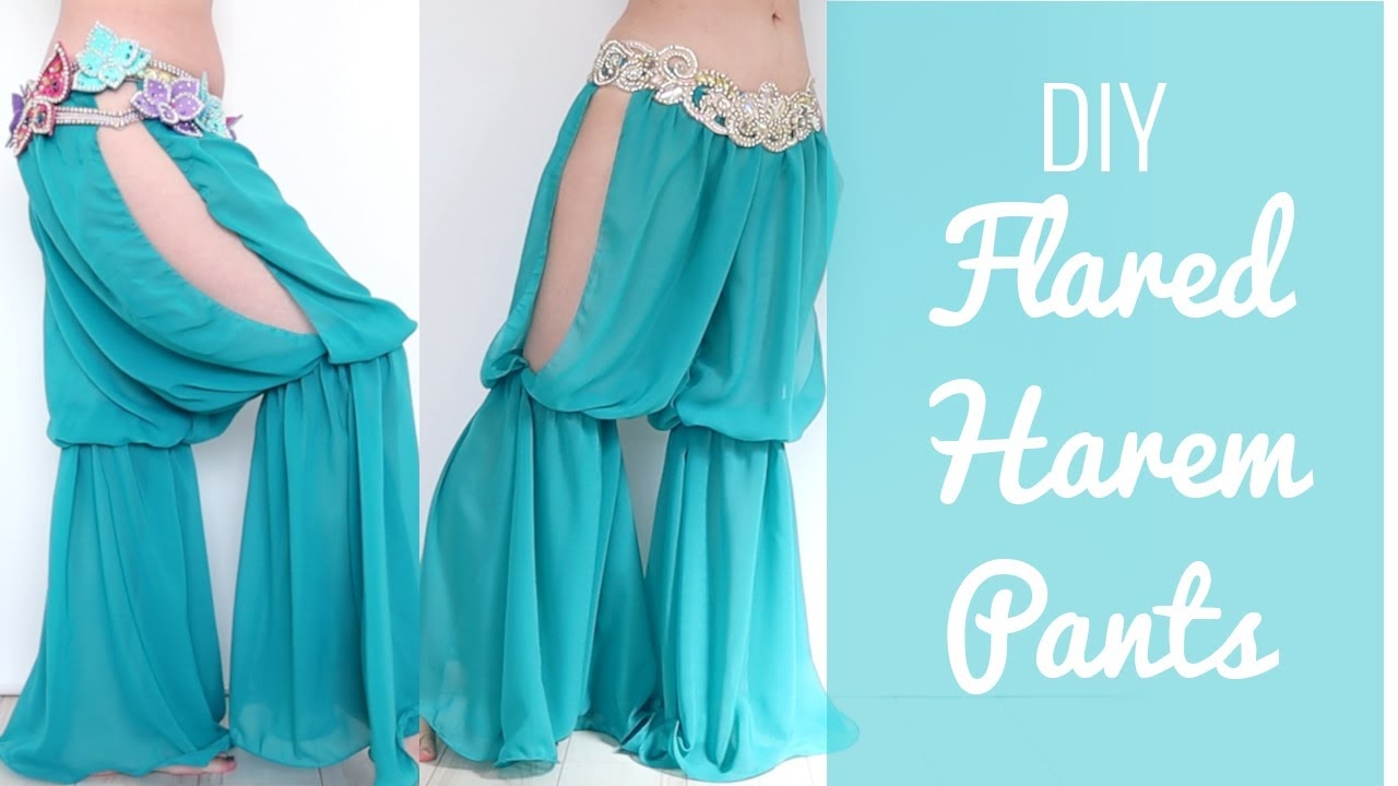 Free Printable Sewing Pattern Kids Belly Dancing Pants