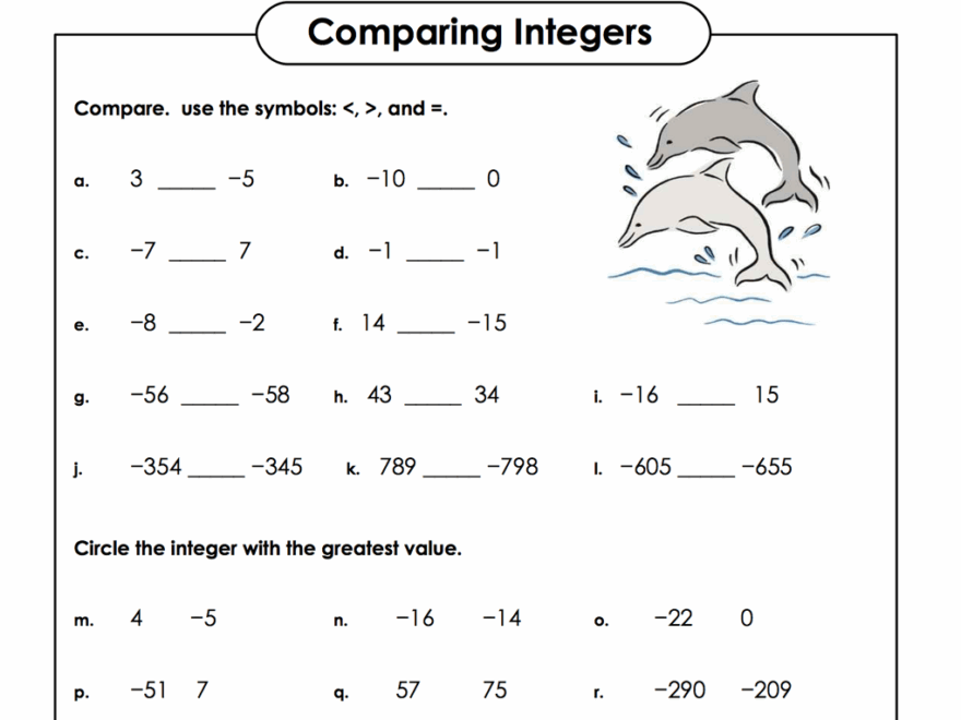 Integers Senior Block