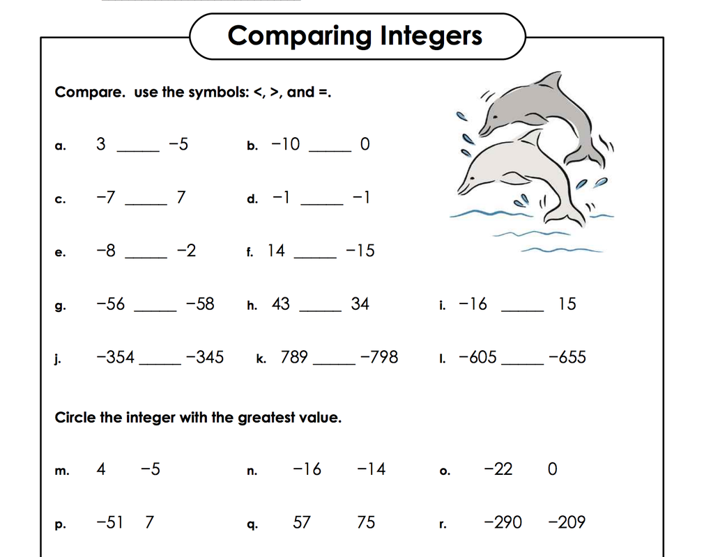Integers Senior Block