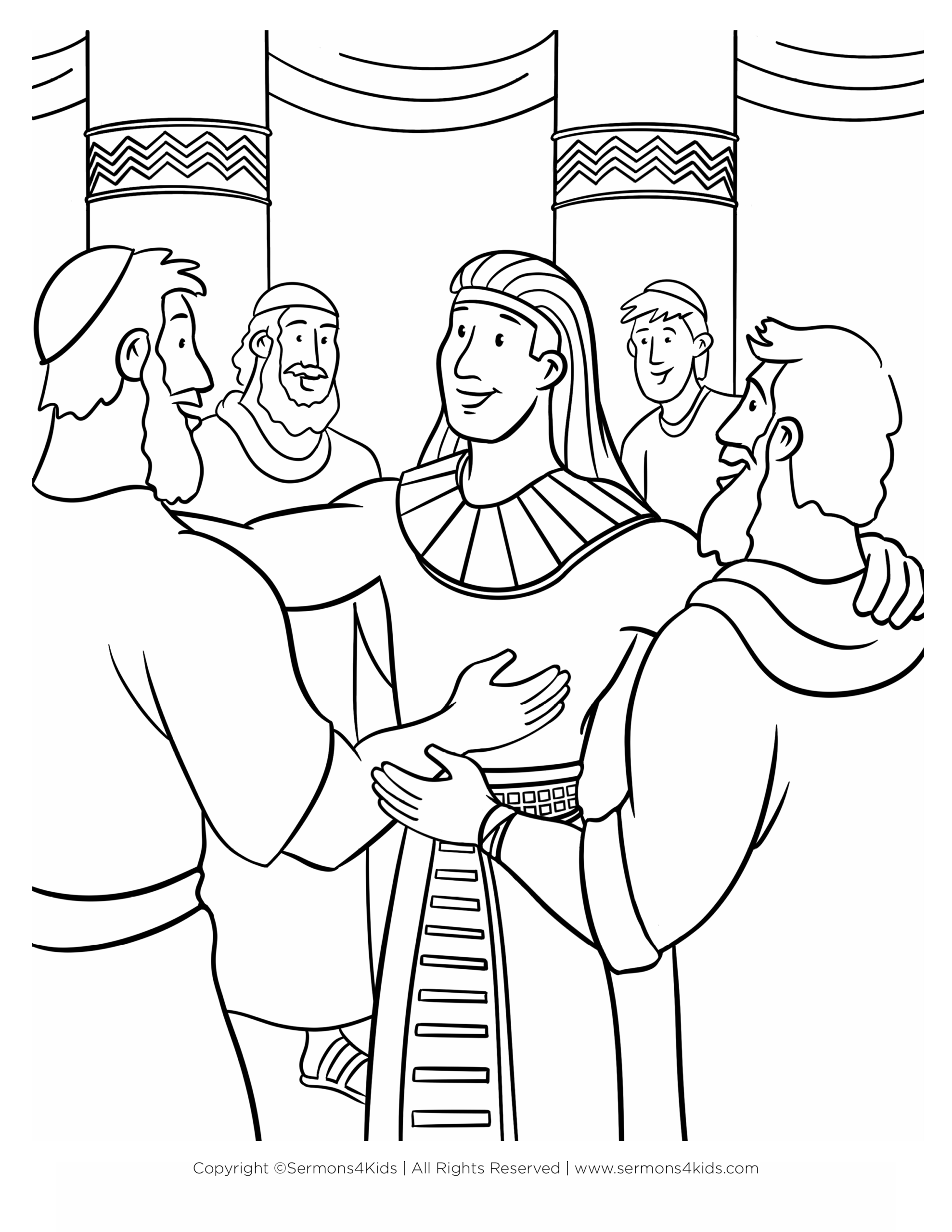 Joseph Reveals Himself Children s Sermons From Sermons4Kids Se 