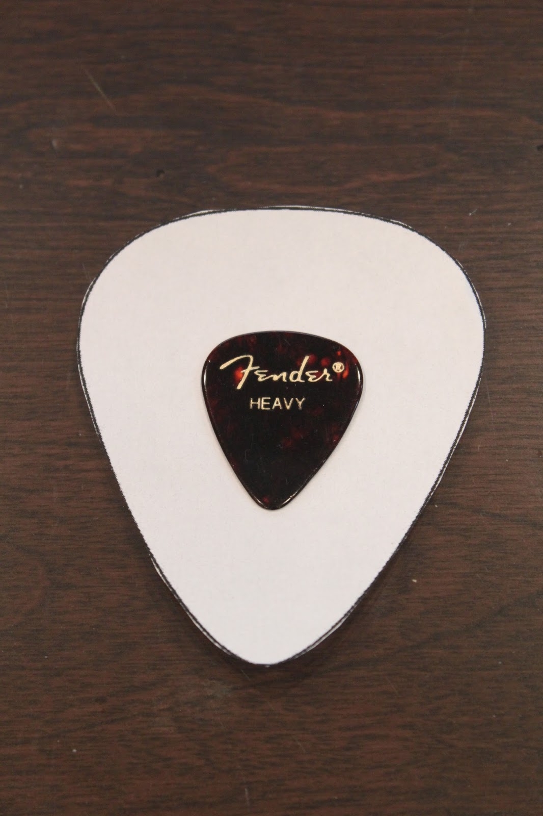 Keeping Up With The Kiddos DIY Guitar Picks