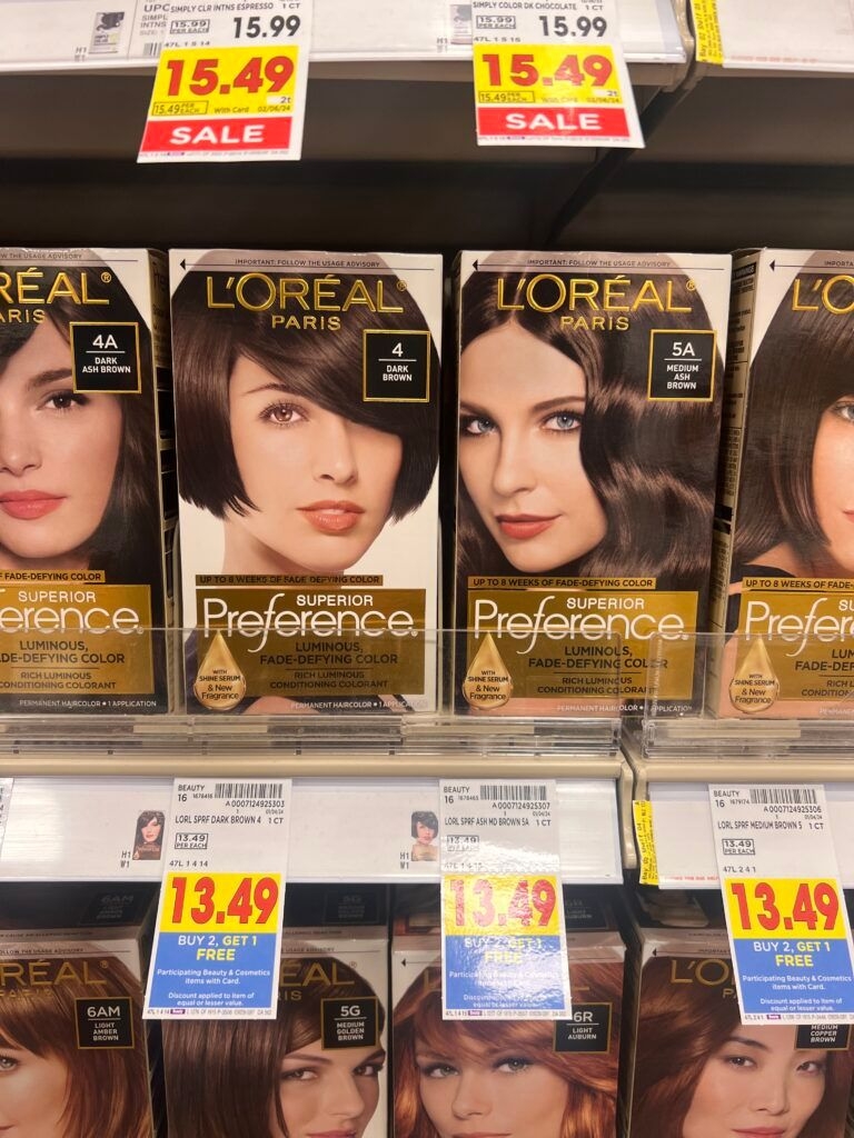 L Oreal Paris Hair Color As Low As 5 99 Kroger Krazy
