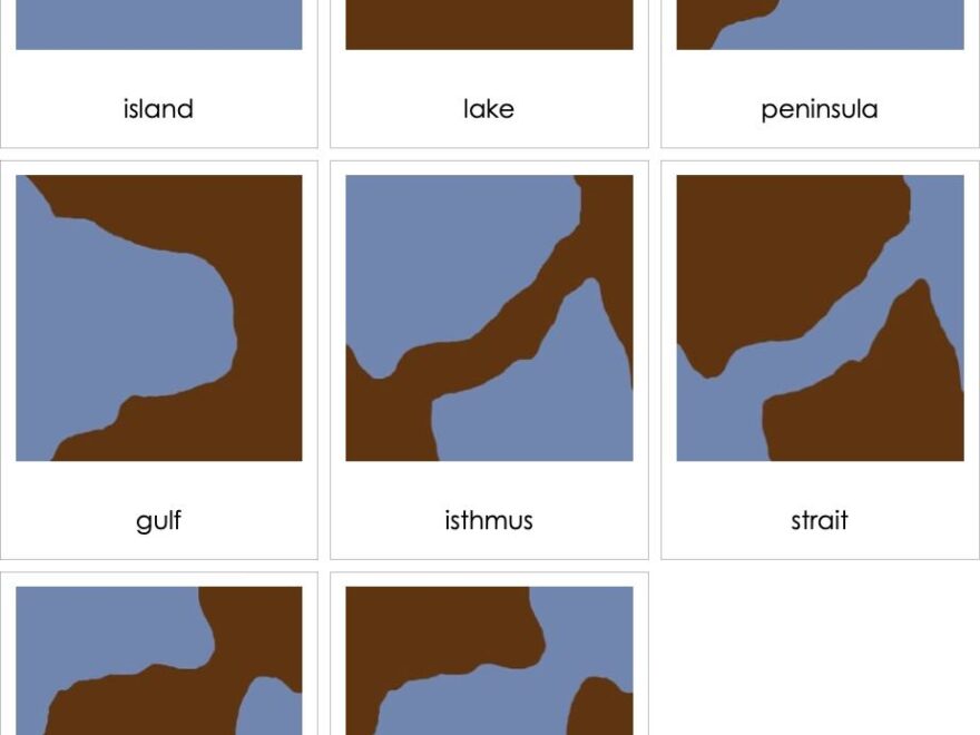 Land And Water Forms AMI Digital