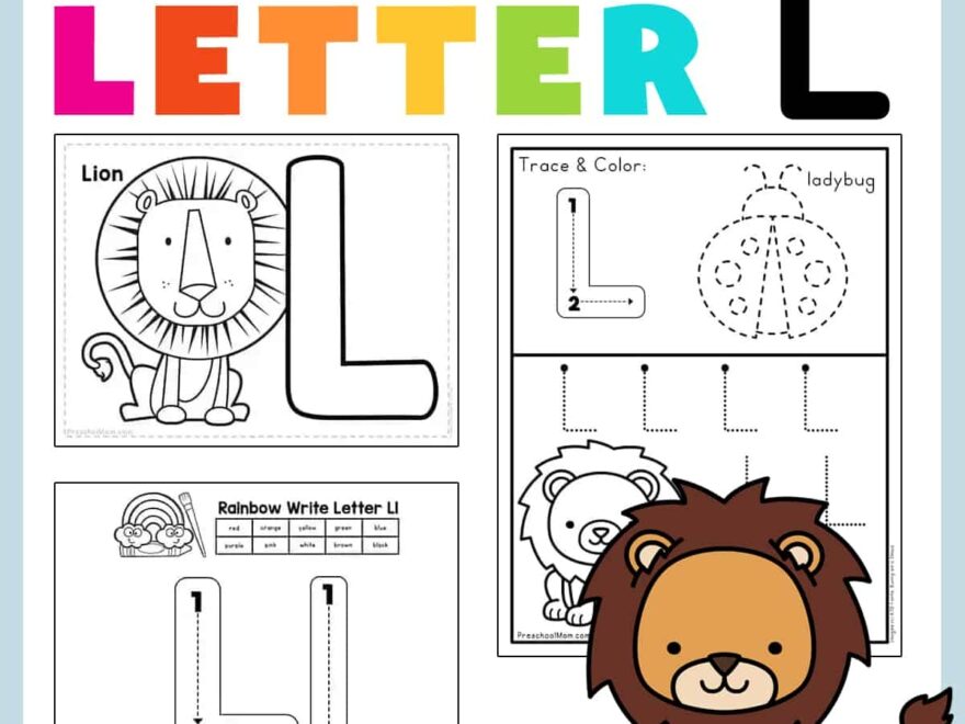 Letter L Preschool Printables Preschool Mom