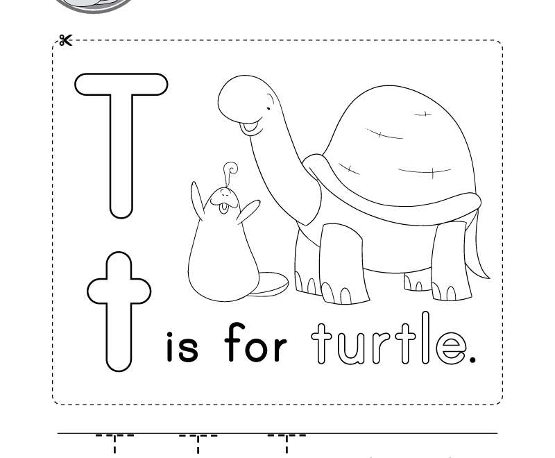 Letter T Alphabet Activity Worksheet Doozy Moo