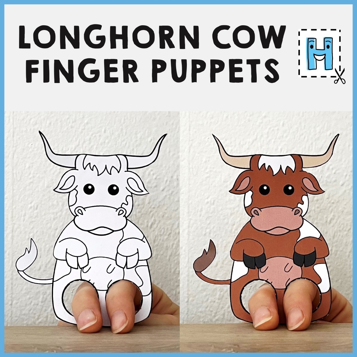 Free Printables Of Longhorn Cattle