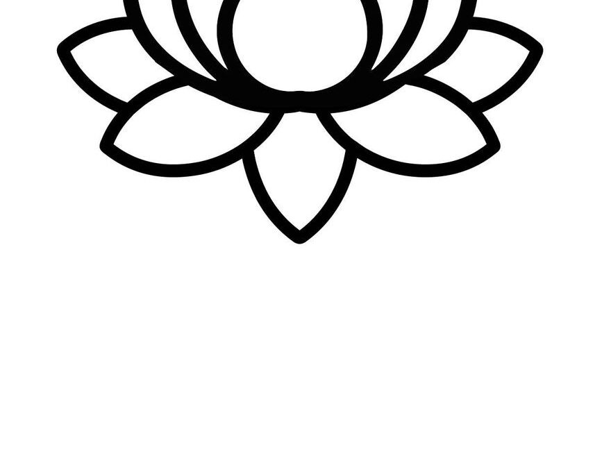 Lotus Flower Coloring Page In PDF JPG EPS Download Template
