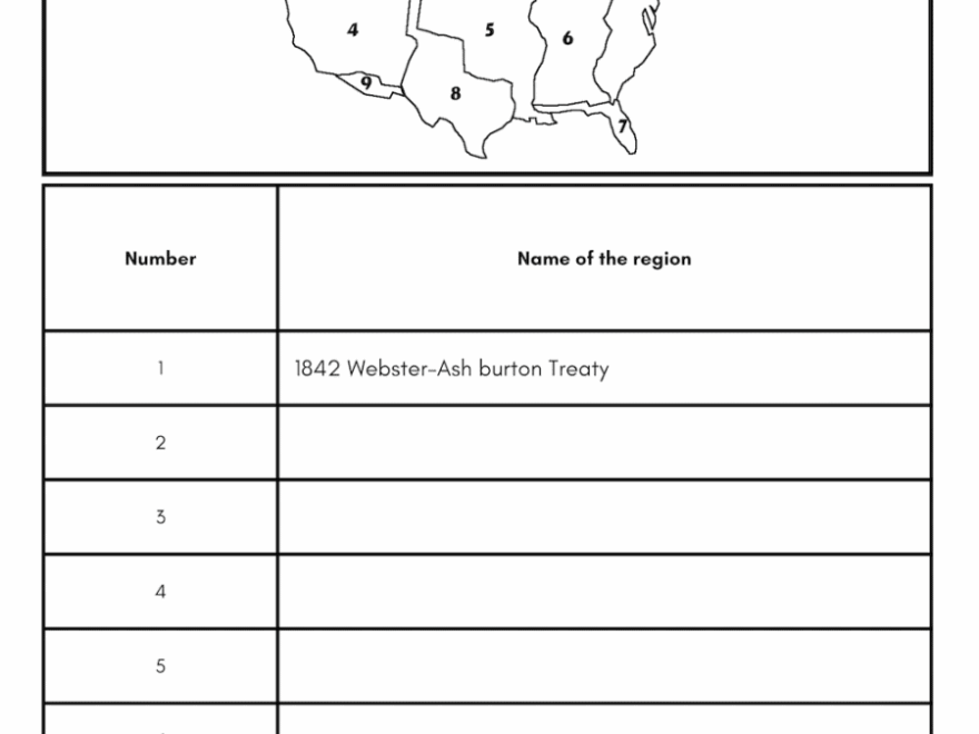 Manifest Destiny Worksheet WorksheetsGO