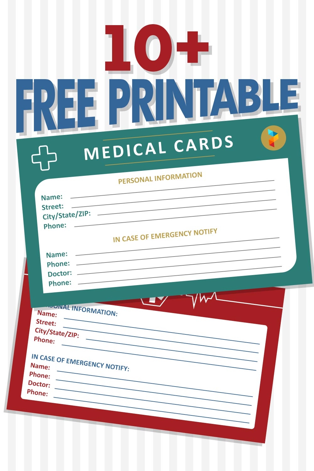 Medical Card Template Project Management Templates